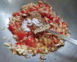 A picture of step 2 of Keema Stuffed Chillies.