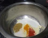 A picture of step 1 of Paneer Pakore.