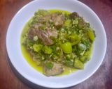 Foto langkah ke 7 dari resep Daging Sapi Cabe Ijo.