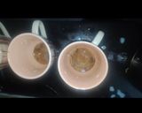 A picture of step 3 of Milky coffee.