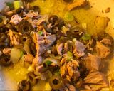 Foto del paso 9 de la receta: Mis fideos (fusillis)en salsa de atún, aceitunas y ricota