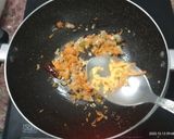 A picture of step 3 of Carrot Upma.