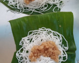 வாழை இலை இடியாப்ப கொழுக்கட்டை ரெசிபி ஸ்டேப் 3 புகைப்படம்
