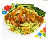 รูปขั้นตอนการทำที่ 10 ของ 🍝🥓บะหมี่แห้งหมูแดง Egg dry noodles with roast red pork