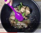 A picture of step 1 of White Chicken Karahi.
