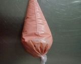 Foto langkah ke 2 dari resep Sarang laba-laba strawberry.