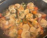 Foto del paso 4 de la receta: Camarones al Ajillo y vegetales