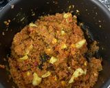 Foto del paso 5 de la receta: Tallarines con huevo y salchichas
