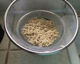 A picture of step 1 of Berry Rice bread GF DF EF NF SF.