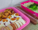 Gambar langkah 4 resipi Pecal vegeterian.
