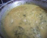 A picture of step 4 of Dal palak.