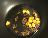 A picture of step 1 of Lau Ghonto (Bottle Gourd Curry - Bengali Style).