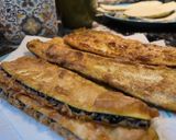 Foto del paso 3 de la receta: Rollitos de calabacín rebozados y rellenos
