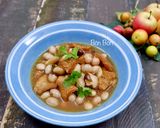 Hình bước làm 3 của món Sườn Chay Nấu Đậu