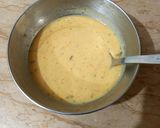 A picture of step 1 of Baingan k pakoray 🍆🍆.