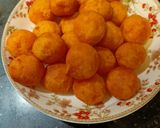 A picture of step 5 of Deep fried sweet potato(Timus) Indonesia traditional snacks.