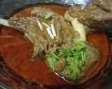 A picture of step 8 of Badami Qorma (mutton) 🍲🍲🍲.