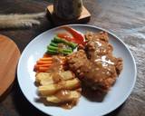 Chicken steak with blackpepper sauce langkah memasak 5 foto
