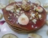 सुजी बनाना अंड सुकामेवा पॅनकेक (Suji banana egg dryfruits pancake recipe in marathi) रेसिपी स्टेप 4 फोटो 