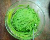 A picture of step 2 of Matcha roll.