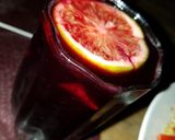 A picture of step 1 of Hibiscus drink.