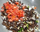 A picture of step 3 of Chana Chaat (Chickpea Chaat).