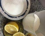 Foto del paso 1 de la receta: Bizcochuelo de limón glaseado en casa SIN LECHE y SIN HUEVO 😍
