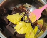 Foto langkah ke 1 dari resep Brownies panggang sekat anti gagal.