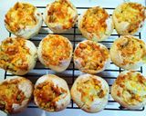 A picture of step 6 of Corn and Tuna Salad Cheese Bread.
