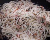 Foto del paso 4 de la receta Spaguetis con verdura, atún y palitos de cangrejo