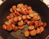 Une image de l'étape 4 de Rougail Saucisses.