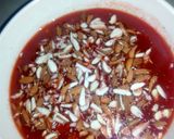 A picture of step 4 of Aloo bukharay ki chutney.
