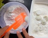 Foto langkah ke 8 dari resep Putri salju pandan susu.