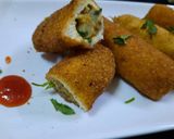 A picture of step 4 of Bread 🍞 Potato 🥔 roll 😋.