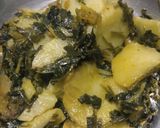 मेथी आलू की सब्जी(Methi aloo ki sabzi recipe in Hindi) रेसिपी चरण 3 फोटो