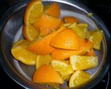 Foto del paso 3 de la receta Bizcocho de naranja y polenta con sirope de naranja y clavo