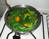 Foto langkah ke 4 dari resep Sayur bening sawi labu pedas.