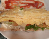 Foto del paso 4 de la receta: Bocadillo de tortilla francesa a mi manera