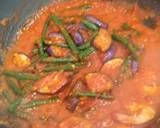 Balado udang terong kacang panjang langkah memasak 4 foto