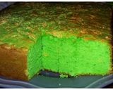 Foto langkah ke 10 dari resep Roti ulang tahun bolu pandan.