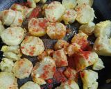 A picture of step 2 of Shakarkandi Chaat.
