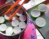 Foto langkah ke 9 dari resep Kue Talam Ubi Ungu.