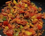 A picture of step 3 of Chilli Baby Corn Mushroom Curry.