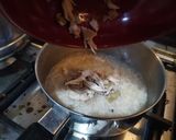 Foto langkah ke 5 dari resep Bubur ayam dari sisa nasi.