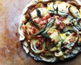 รูปขั้นตอนการทำที่ 53 ของ Epic meal: Curry pizza homemade