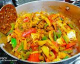 A picture of step 7 of Vegetable Jalfrezi.