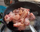 A picture of step 2 of Chicken karahi.