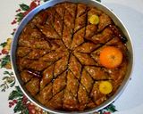 A picture of step 8 of Baklava 😍 😍.