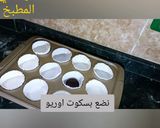 صورة لخطوة 5 من وصفة اسهل وصفه كب كيك الاوريو