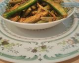A picture of step 3 of Fried kundru.